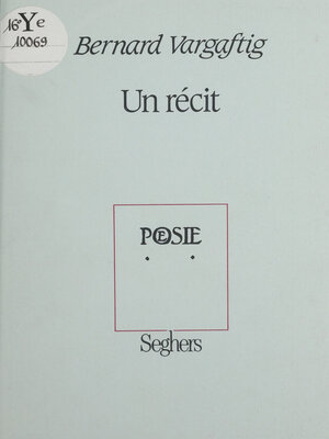 cover image of Un récit